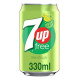 7Up Free Lemon & Lime Can, 330ml